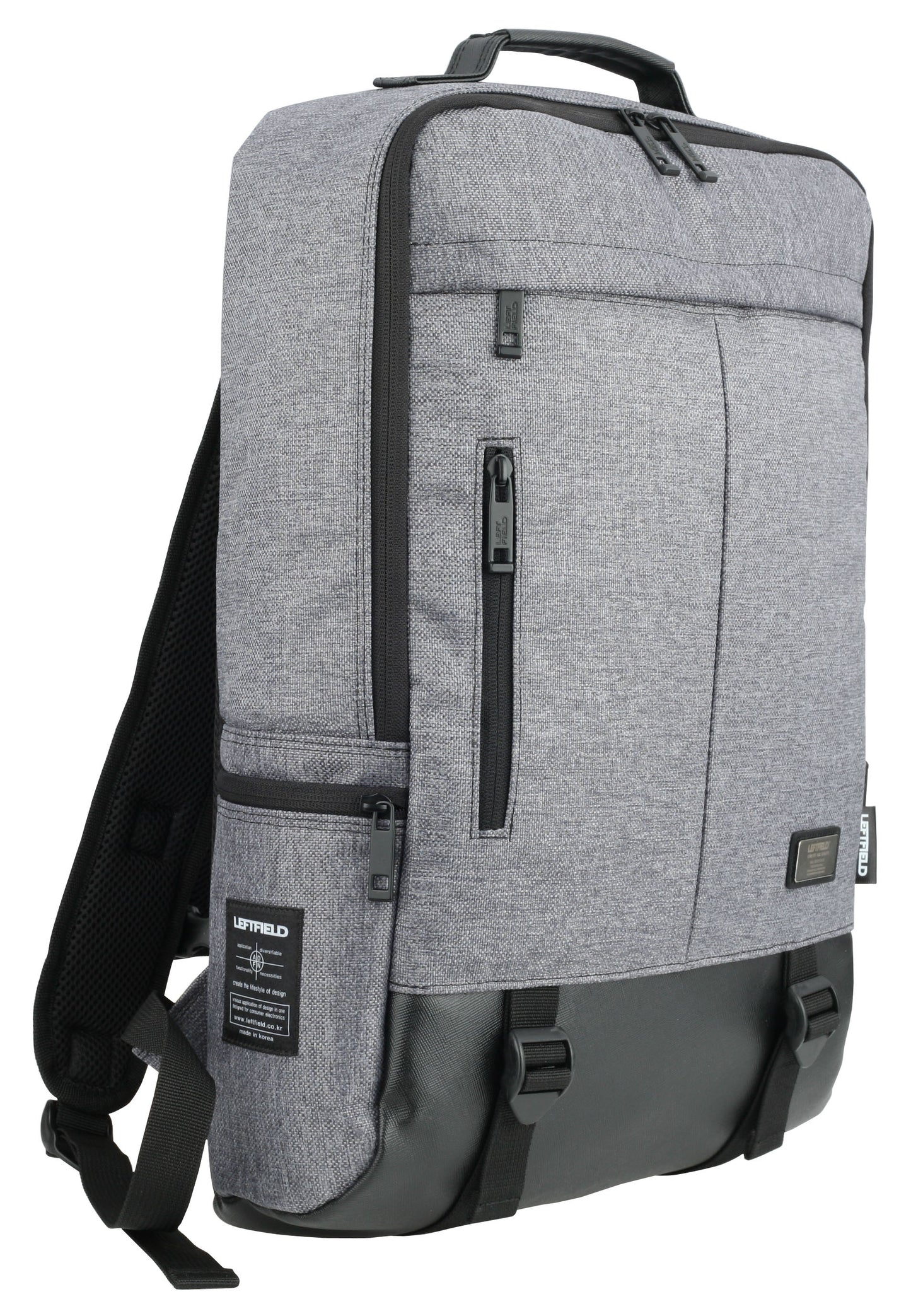 Gray Square Laptop School Backpacks