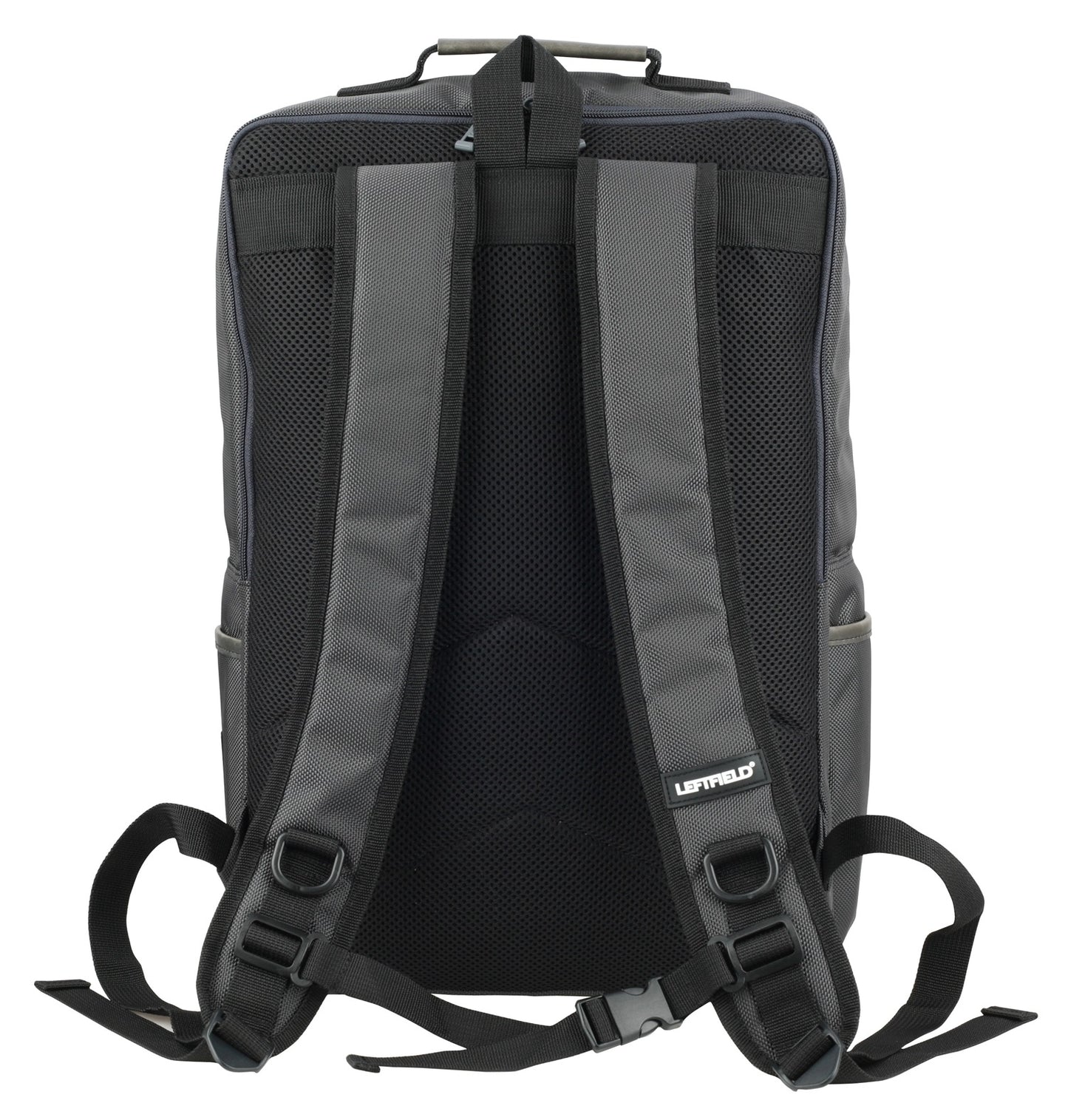 Gray Diagonal Zipper Casual Business Travel Backpacks