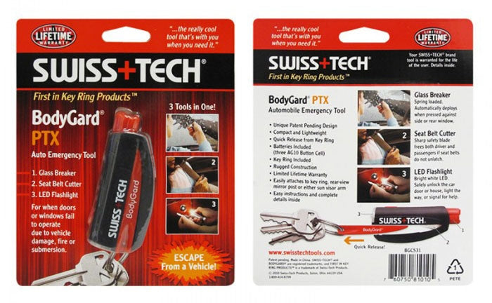 Swiss+Tech Body Guard PTX Auto Emergency Tools