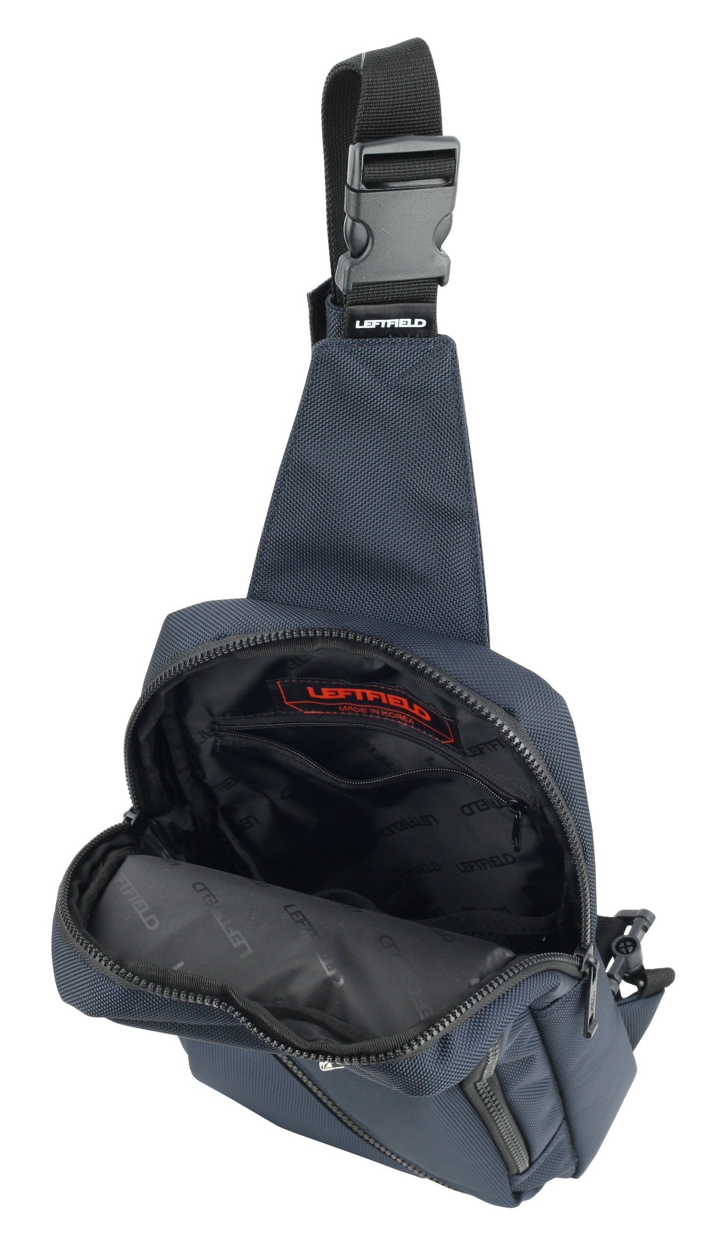 Navy Blue Sling Packs Messenger Bags