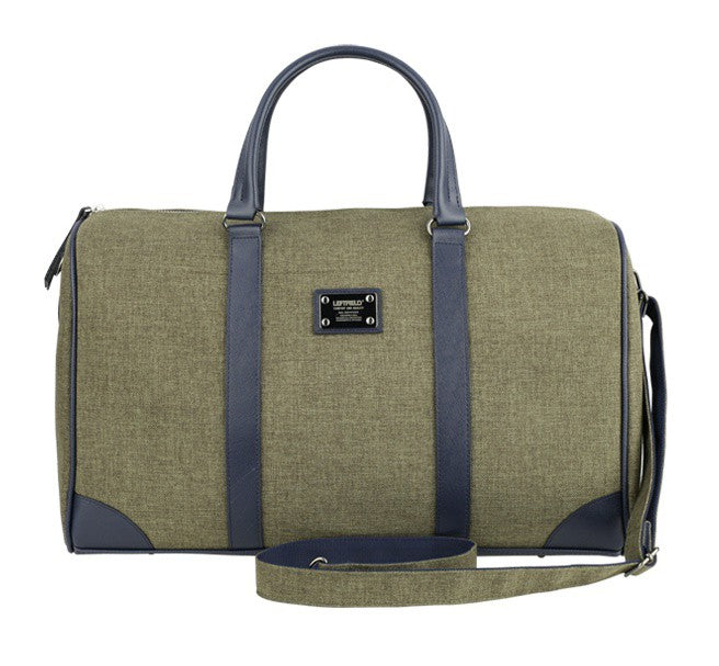 Khaki Canvas Duffle Bags