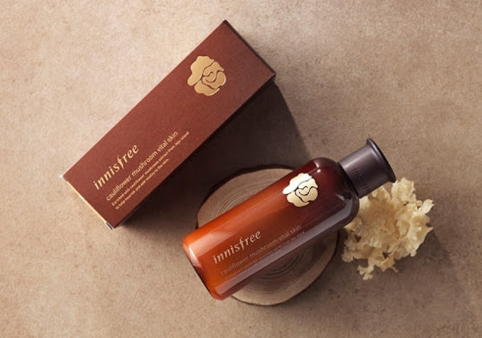 innisfree Cauliflower Mushroom Vital Skin 200ml Korean Skincare Womens