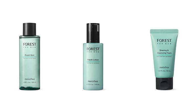 innisfree FOREST FOR MEN Fresh Skin Care Duo Set Korean Beauty