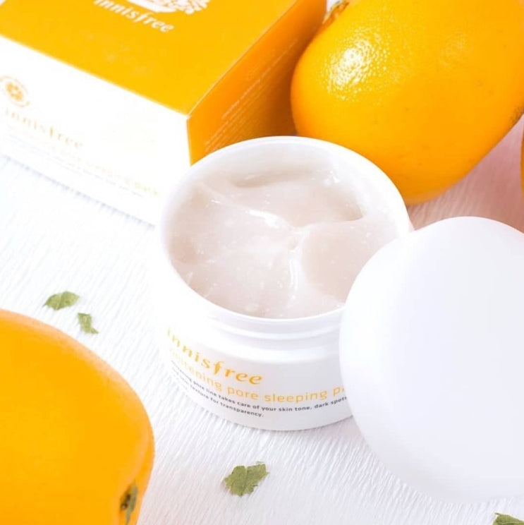 innisfree whitening pore sleeping pack ex 100ml Korean Skincare Facial