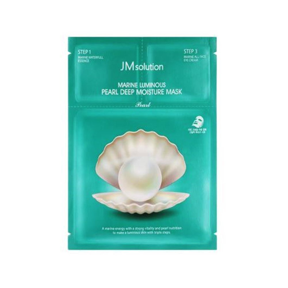 JM Solution Marine Luminous Pearl Deep Moisture Masks 10 Sheets
