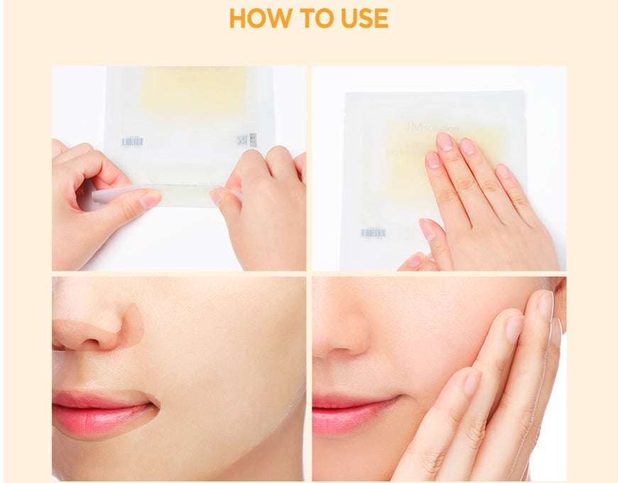 JM Solution Water Luminous S.O.S Ringer Amino Masks Black 10 Sheets