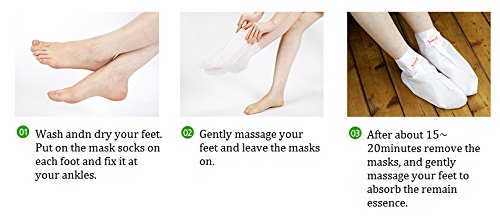 KOELF Melting Essence Foot Pack - 1pack (10pcs)