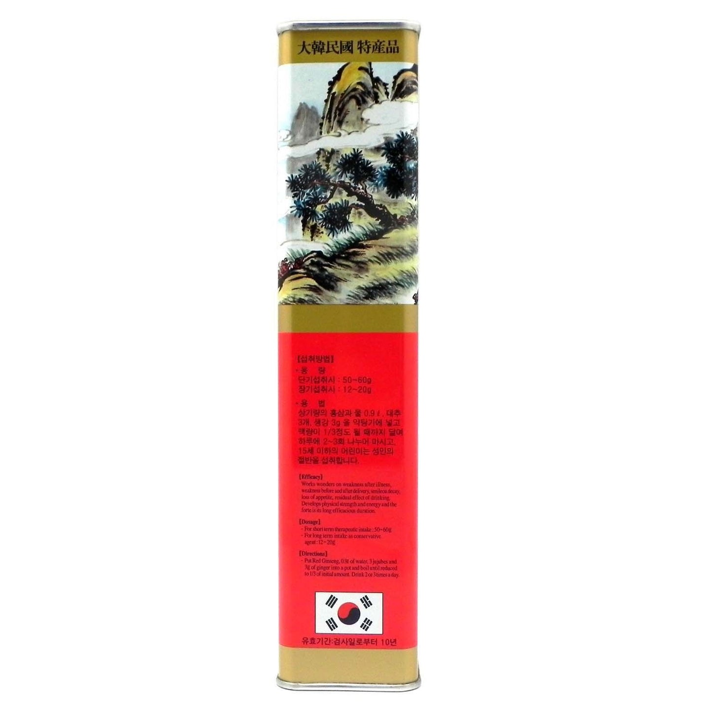 Heaven Grade 6 Years Old Korean Red Ginseng Roots Korean Panax