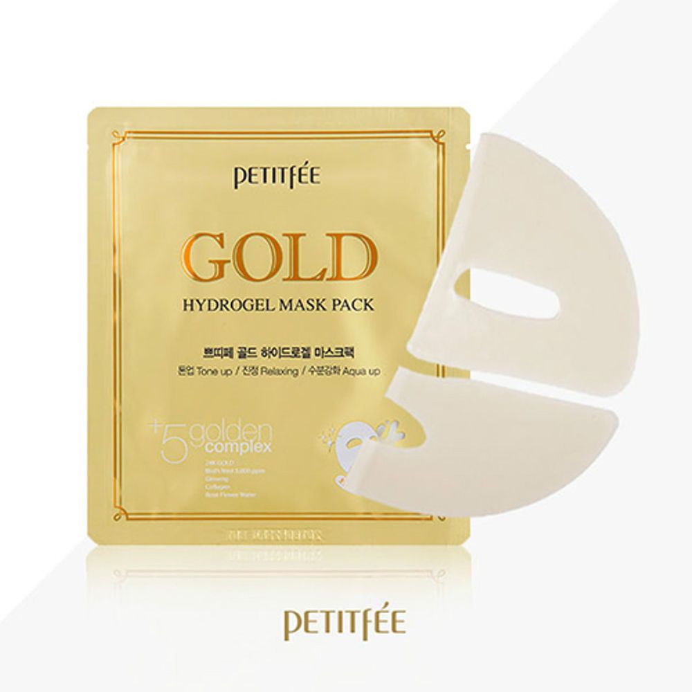Petitfee Gold Hydrogel Masks 5 Sheets