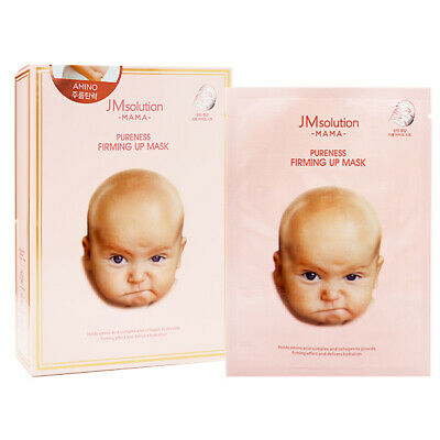 JM SOLUTION MAMA PURENESS FIRMING UP MASK 10pcs