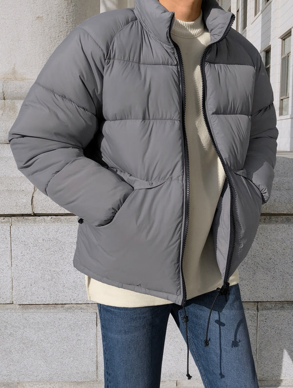 Cold laundry grey puffer online