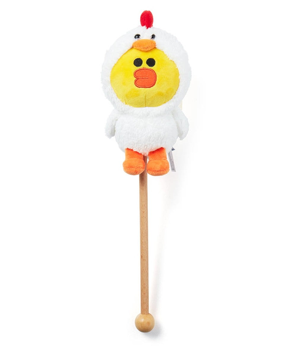 LINE Friends Jungle Brown Doll Massager Tools Chicken Sally Kids Toys