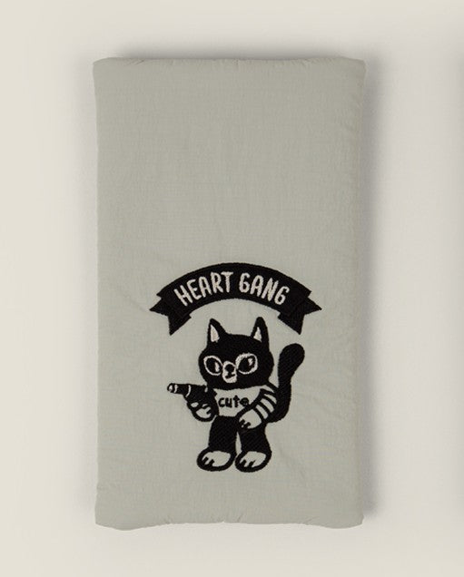 Cute Heart Gang Cats Dogs Character Slim Pencil Cases Stationery