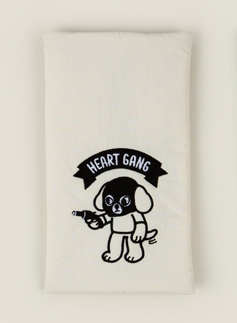 Cute Heart Gang Cats Dogs Character Slim Pencil Cases Stationery