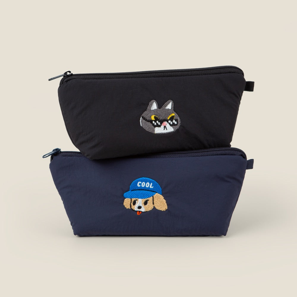 Coolest Dogs Cats Characters Boat Pencil Cases Cute Stationery