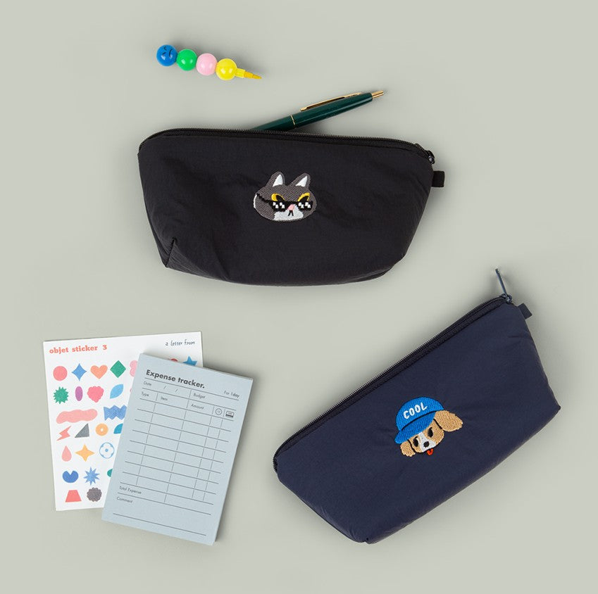 Coolest Dogs Cats Characters Boat Pencil Cases Cute Stationery