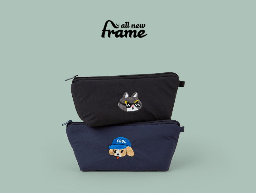 Coolest Dogs Cats Characters Boat Pencil Cases Cute Stationery