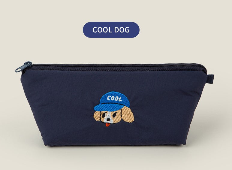 Coolest Dogs Cats Characters Boat Pencil Cases Cute Stationery