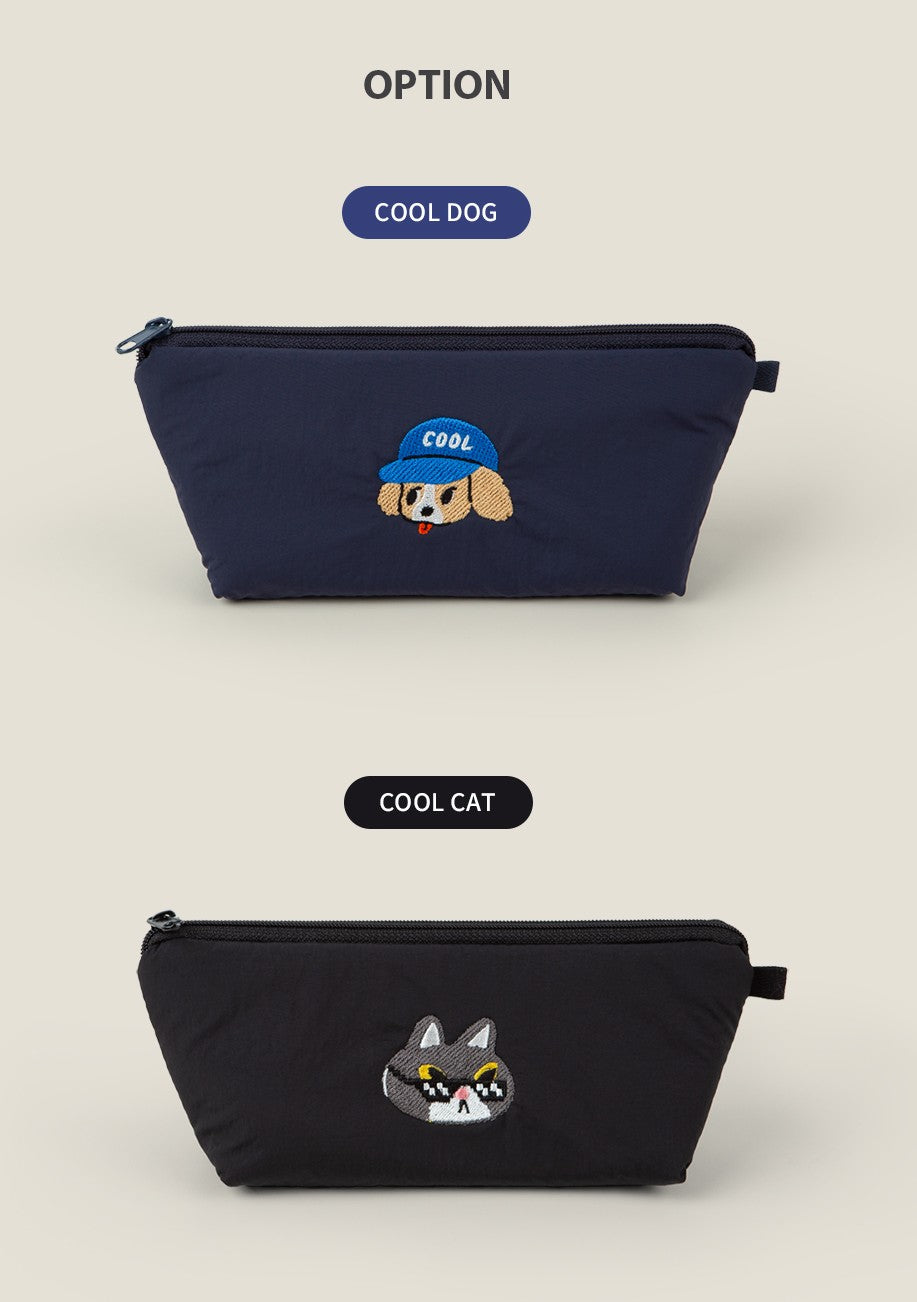 Coolest Dogs Cats Characters Boat Pencil Cases Cute Stationery