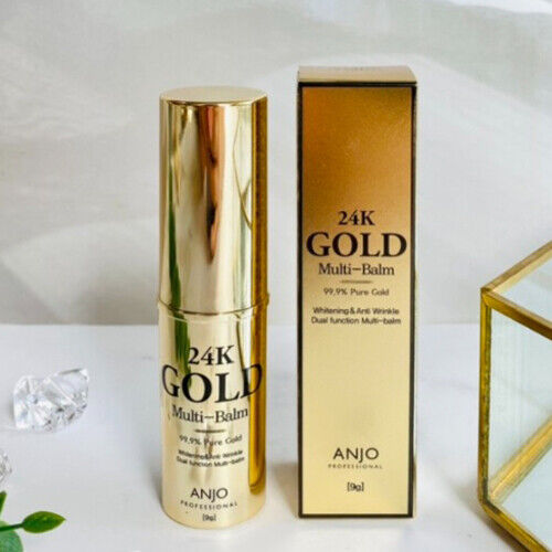 Anjo Professional 24k Gold Multi-Balm 9g Deep Hydration Skin Care Stick