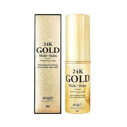 Anjo Professional 24k Gold Multi-Balm 9g Deep Hydration Skin Care Stick