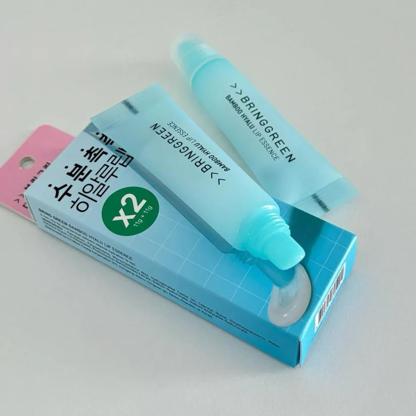 1+1 BRINGGREEN Bamboo Hyalu Lip Essence Double Pack