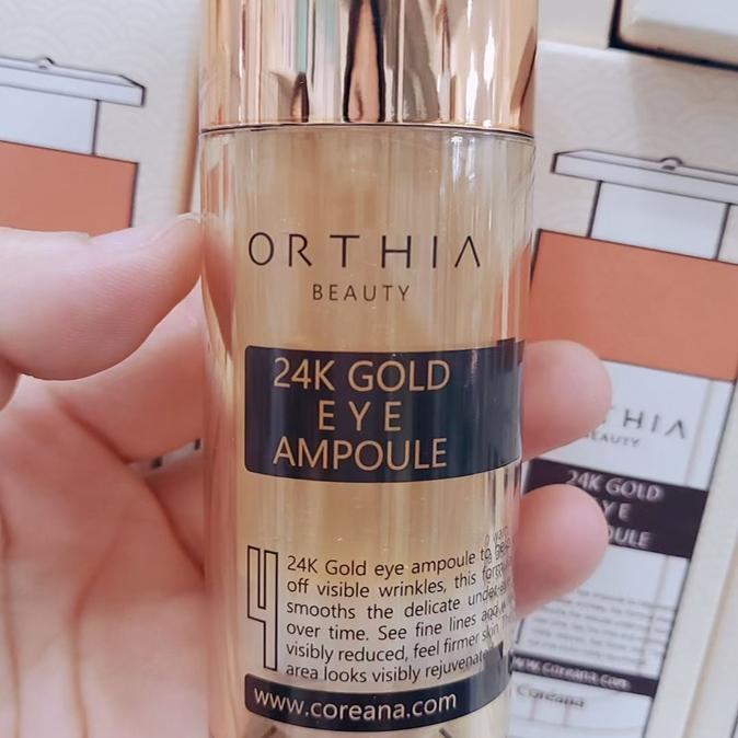 Coreana ORTHIA 24K Gold Eye Ampoule 30ml Korean Beauty Cosmetics