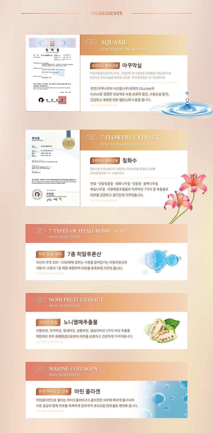 Coreana Orthia Perfect Collagen 24K Rose Gold Essence Hydro Barrier Cream 100ml