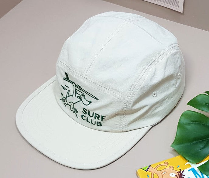 SURF CLUB Caps Dog Graphic Lightweight Camping Couple Hats