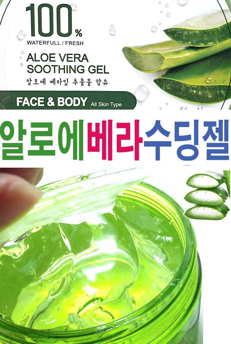 DEWINESS Aloevera Soothing Gels 300ml Moisturizing Skincare firming