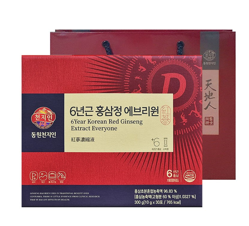 Dongwon 6Year Korean Red Ginseng Extract Everyone 30 Pouches