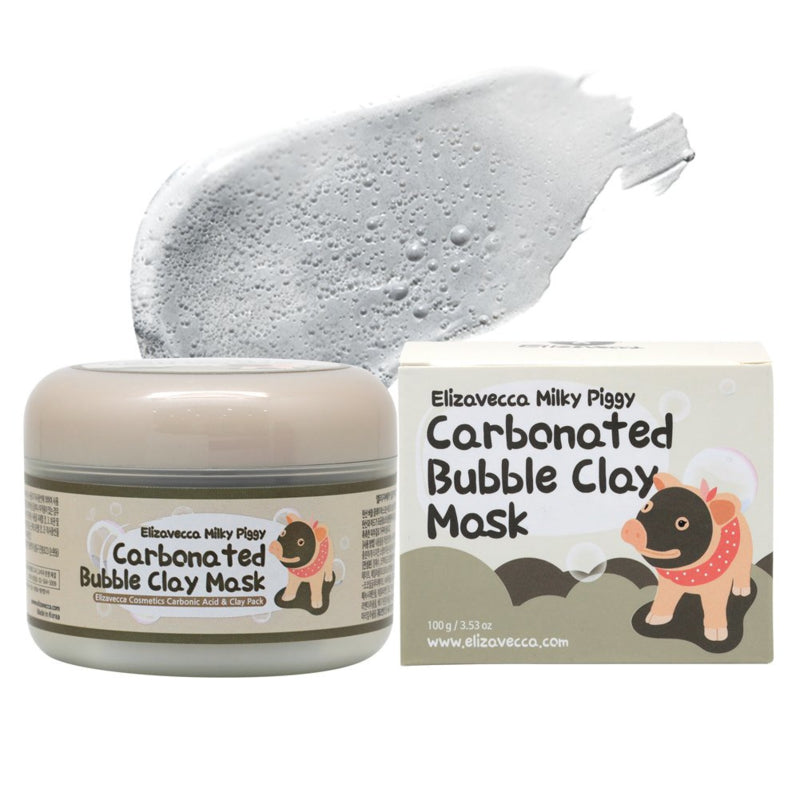 Elizavecca Carbonated Bubble Clay Masks Charcoal Cleansing