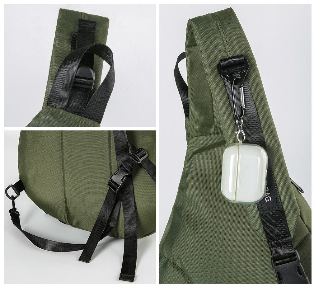 Large Casual Travel Sling Bags Messengers Crossbody Picnic Mens Outdoor