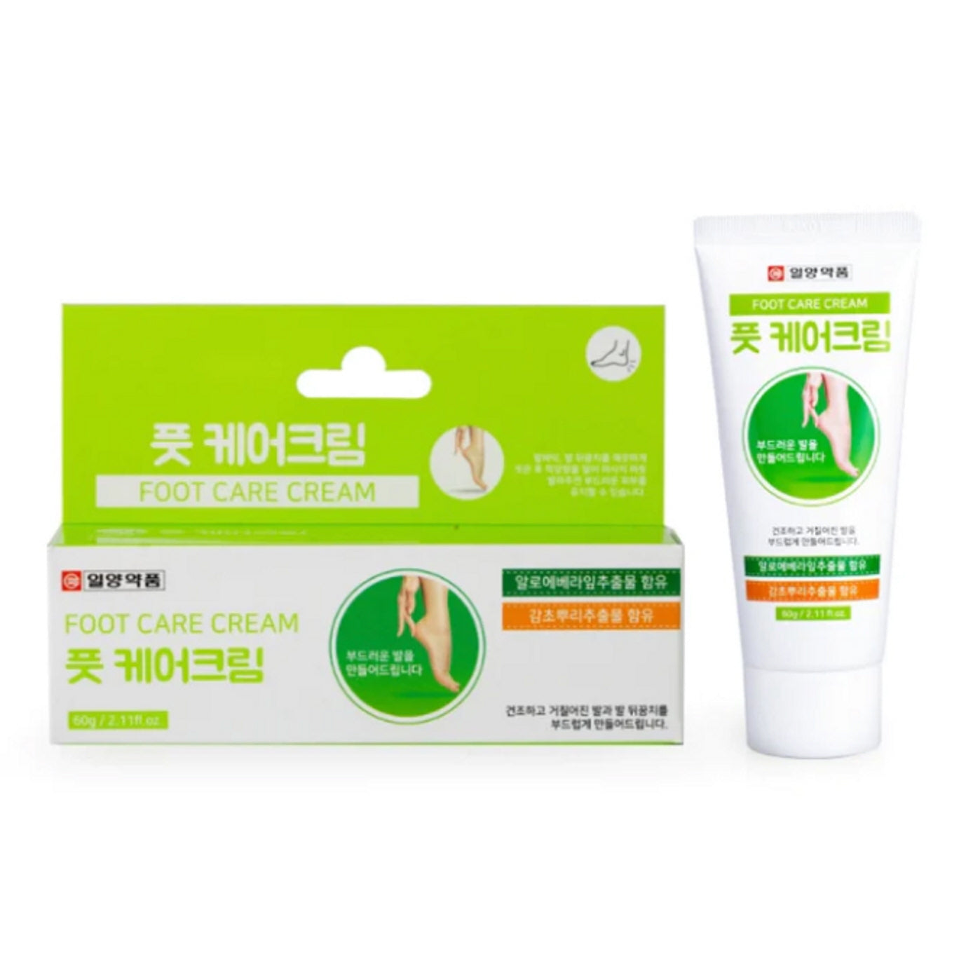 Il-Yang Pharmaceutical Foot Care Creams 60g treats cracked heels