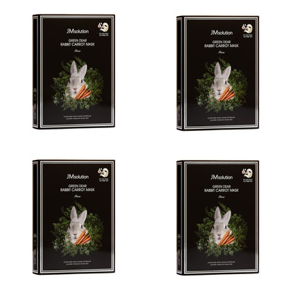 JM Solution Greed Dear Rabbit Carrot Mask Pure Skincare Moisture Brightening