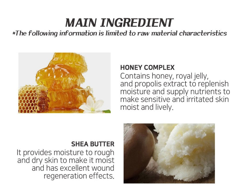 Lebelage Essential Moisture Lip Balm Highly Moisturizing Dry Honey Propolis Royal Jelly