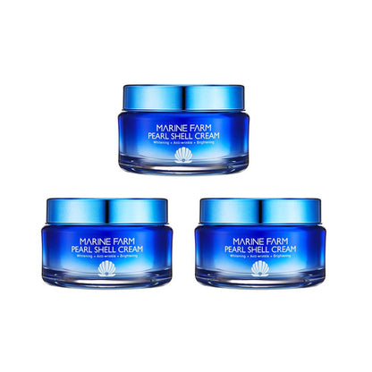MARINE FARM Pearl Shell Creams 50ml Korean Skincare Facial Cosmetics