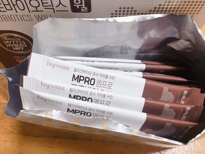 MPRO Probiotics Will For stomach intestinal 60 Sticks Health Korea Yakult