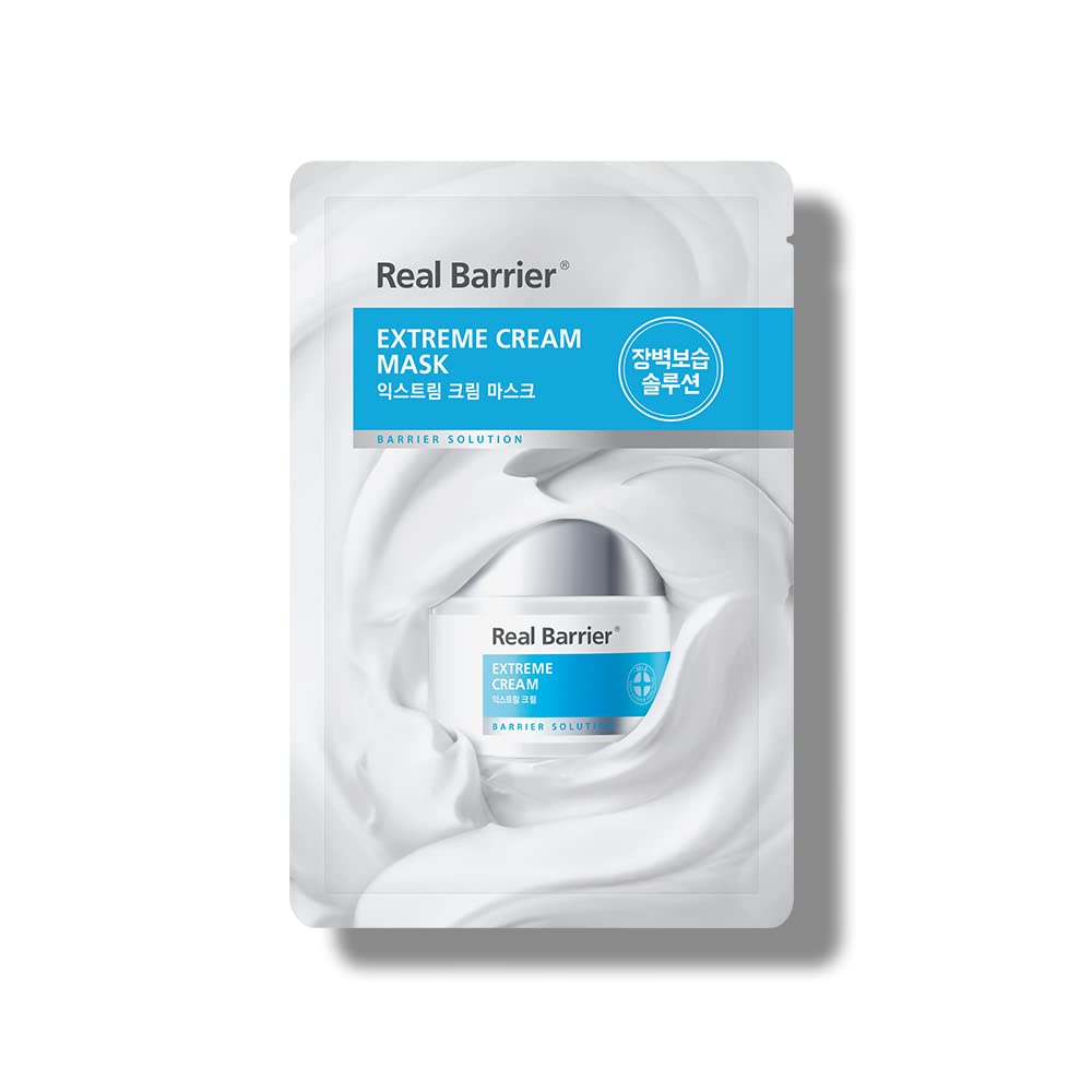 Real Barrier Extreme Cream Face Masks 10 Sheets Moisturizing for Dry Skin