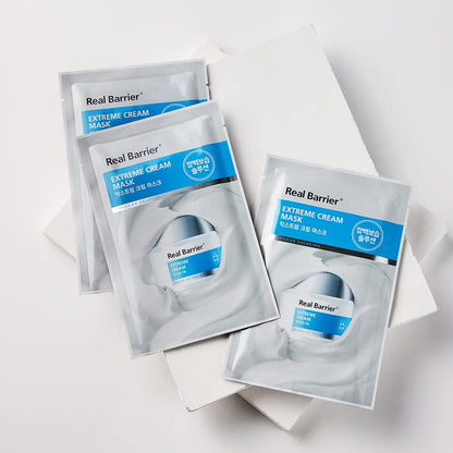 Real Barrier Extreme Cream Face Masks 10 Sheets Moisturizing for Dry Skin
