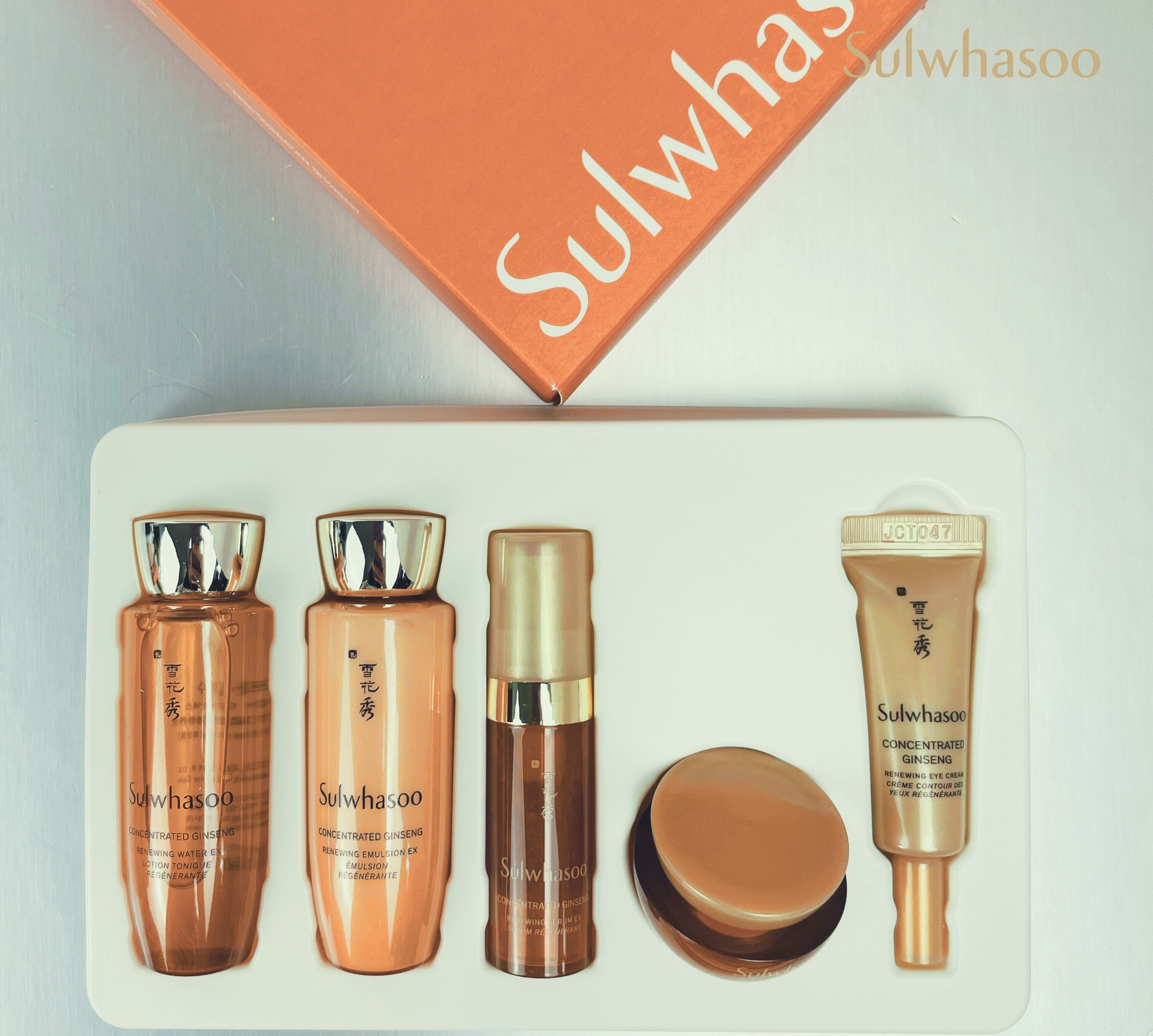 Sulwhasoo Concentrated Ginseng Anti-aging Kits 5 items Korean Beauty