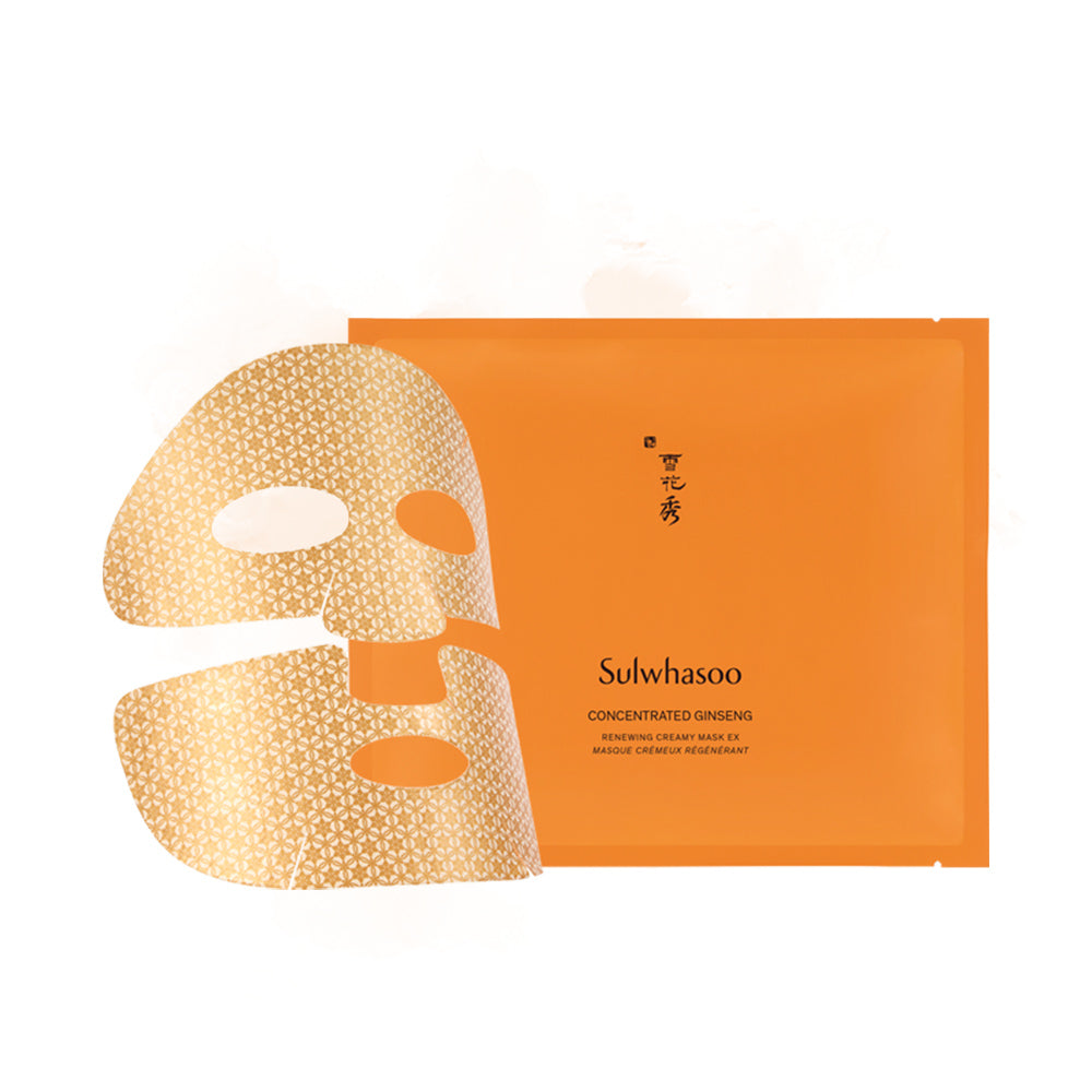 Sulwhasoo Concentrated Ginseng Renewing Creamy Mask EX 5 Sheets