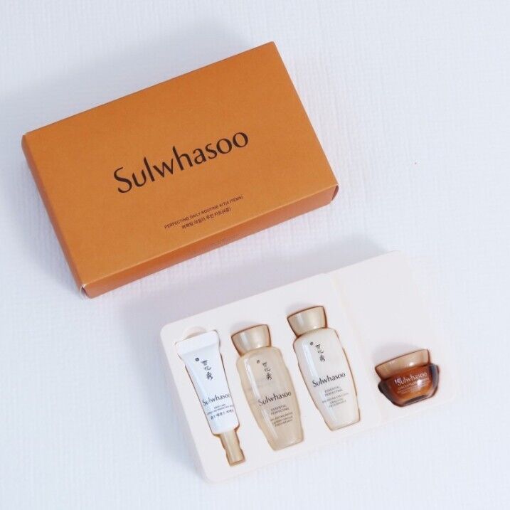 Sulwhasoo Perfecting Daily Routine Kits 4 items Korean Beauty Skincare Cosmetics
