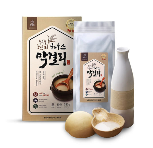 Whole Grain Brown Rice Korean Traditional Wine Liquor Makgeolli Powder