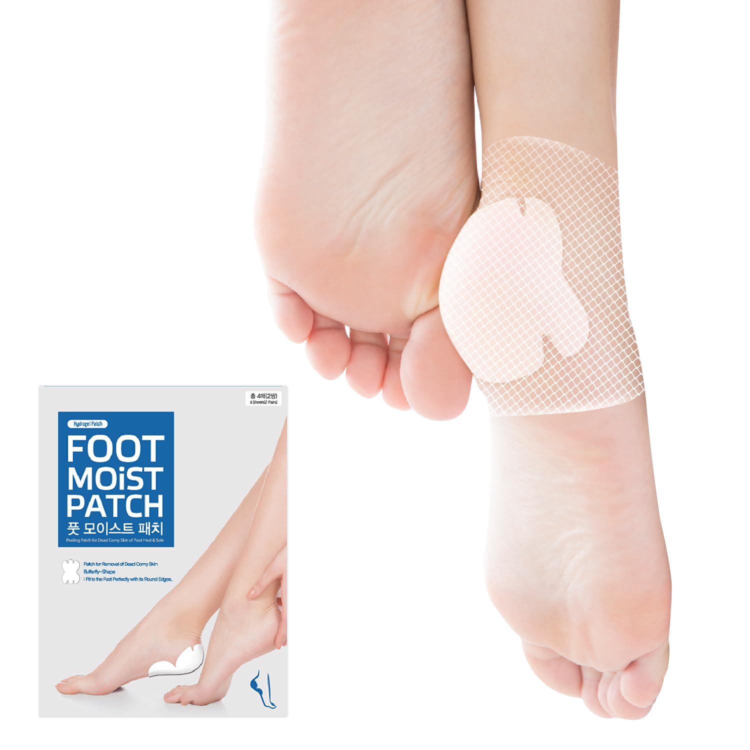 Wooshin Labottach Foot Moist Patches Peeling Heel Sole hydro