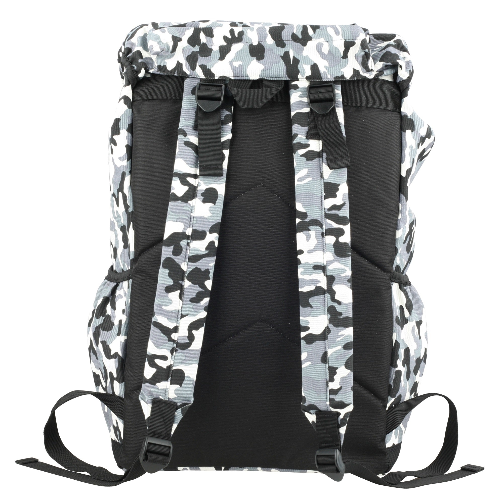 Gray Camouflage Military Travel School Backpacks Rucksacks