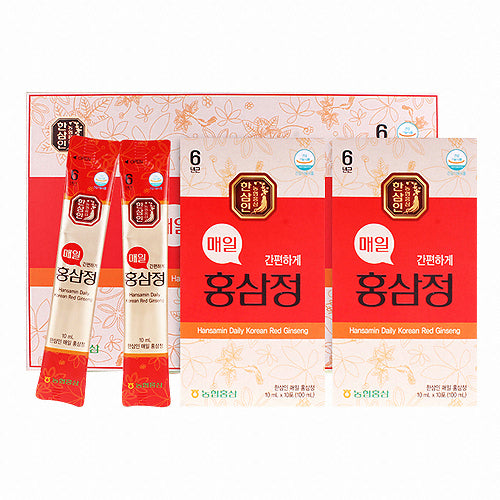 Hansamin Daily Korean 6 Years Root Red Ginseng Extract 30 Sticks