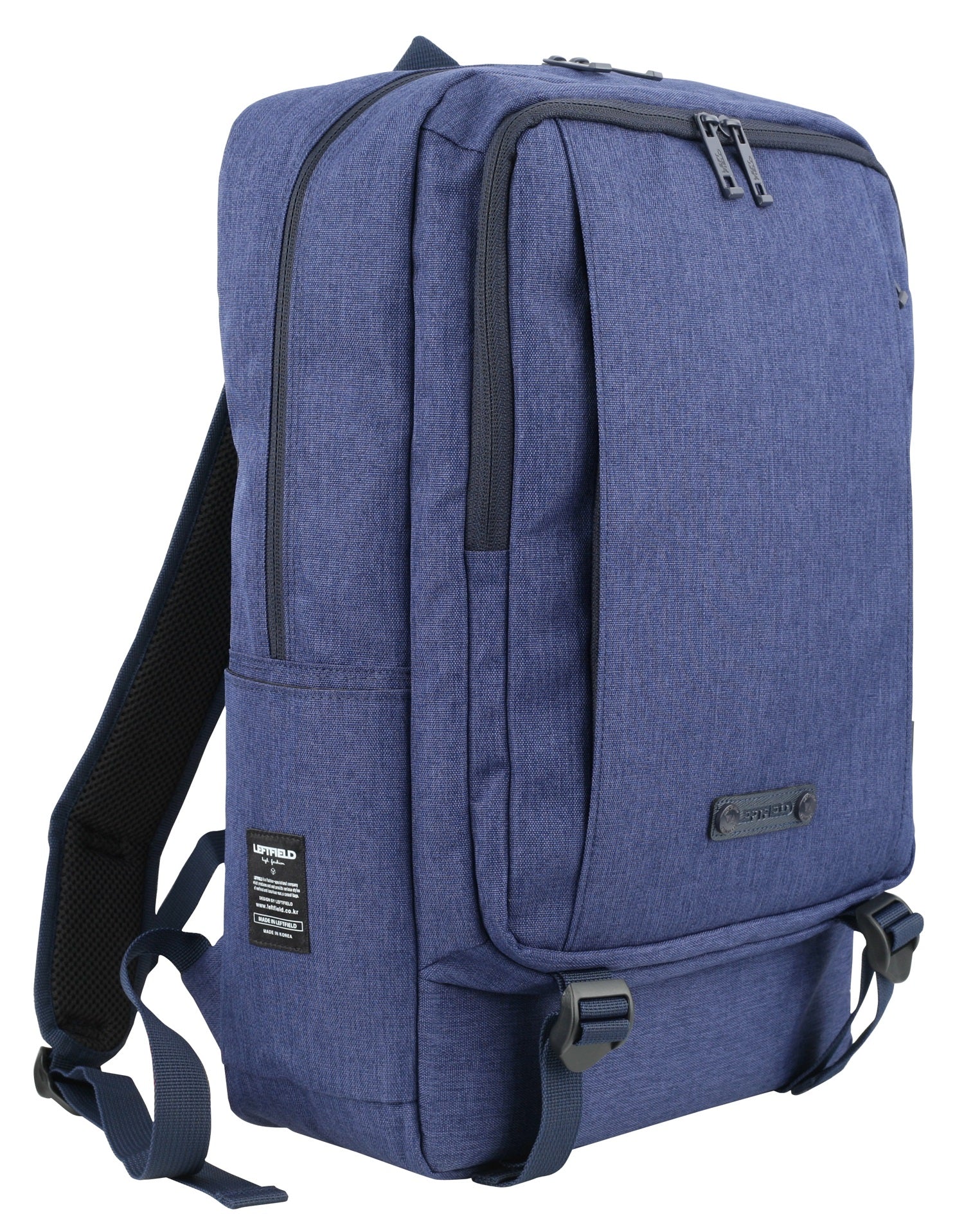 Navy Blue Casual Canvas Business Travel School Backpacks Bags
