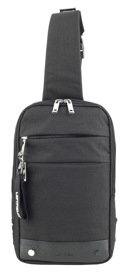 Black Sling Packs Messenger Crossbody Bags