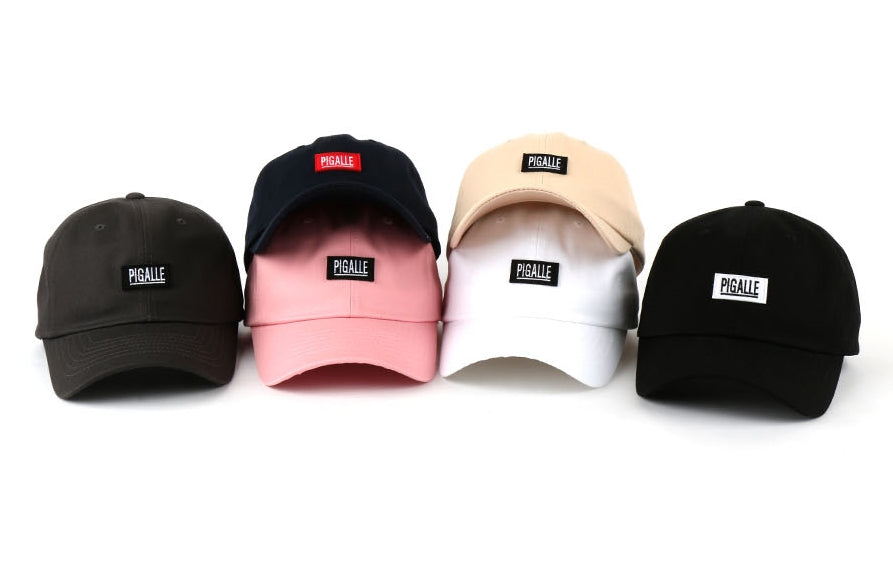 Pink Pigalle 100% Cotton Baseball Caps